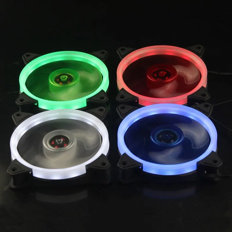 Gdstime 5 шт. DC 12 В см светодиодный вентилятор 120 мм x 25 PC Case вольт 12025 3Pin 4Pin кулер для