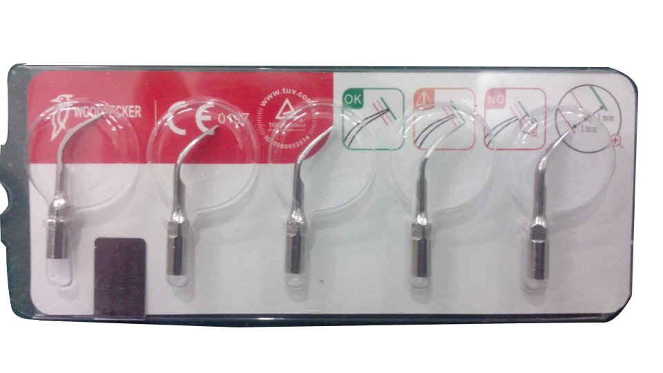 

1 set Original woodpecker G1 G2 G4 P1 Dental Ultrasonic Scaler Tips scaling tips handpiece Fit EMS & WOODPECKER
