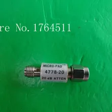[BELLA] NARDA 4778-20 DC-12.4GHz 20 дБ 2 Вт SMA коаксиальный Фиксированный аттенюатор- 2 шт./партия