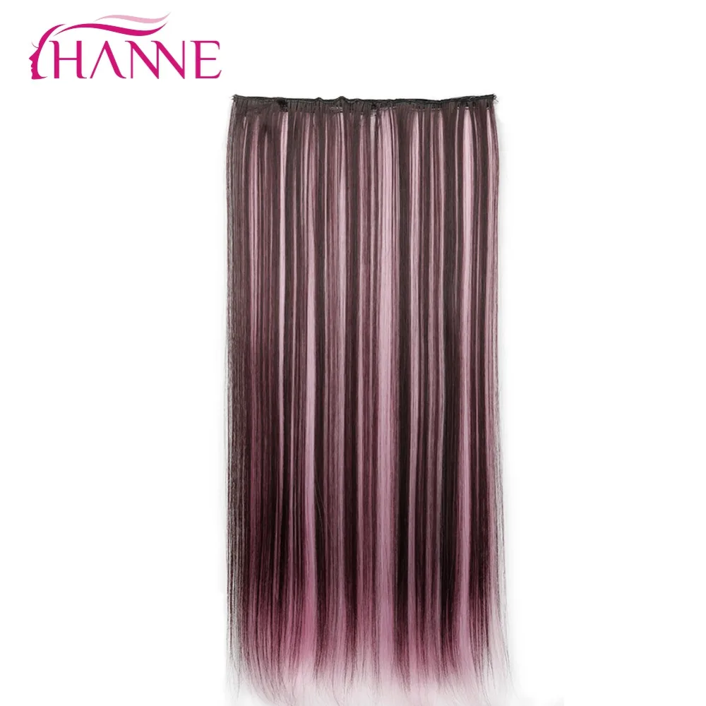 clip in synthetic hair1