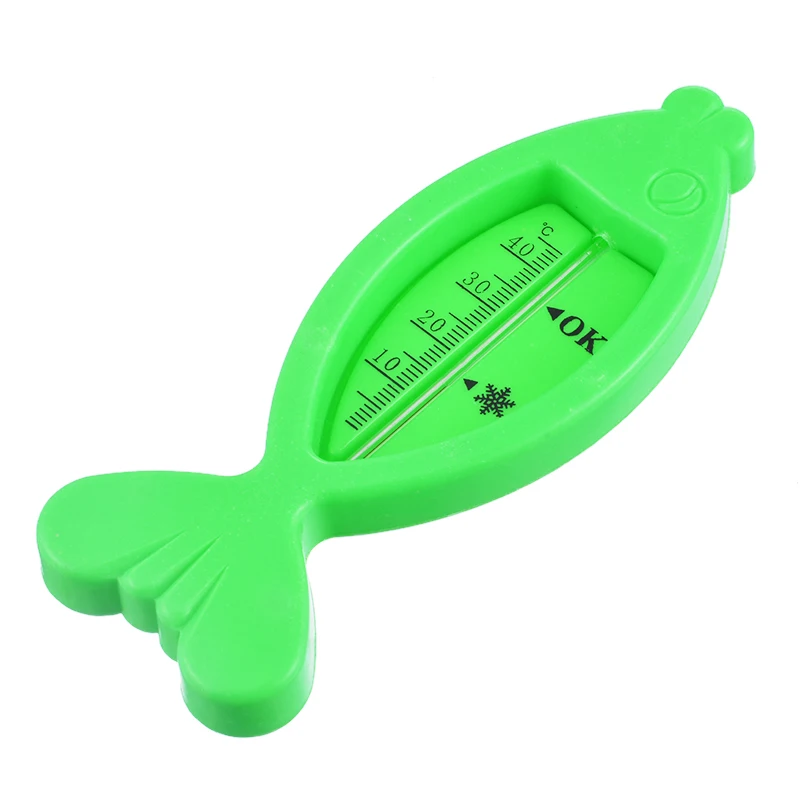 Hoomall Water Thermometer Baby Bathing Fish Shape Temperature Infants Toddler Shower Baby Bath Accessory 15.5cm