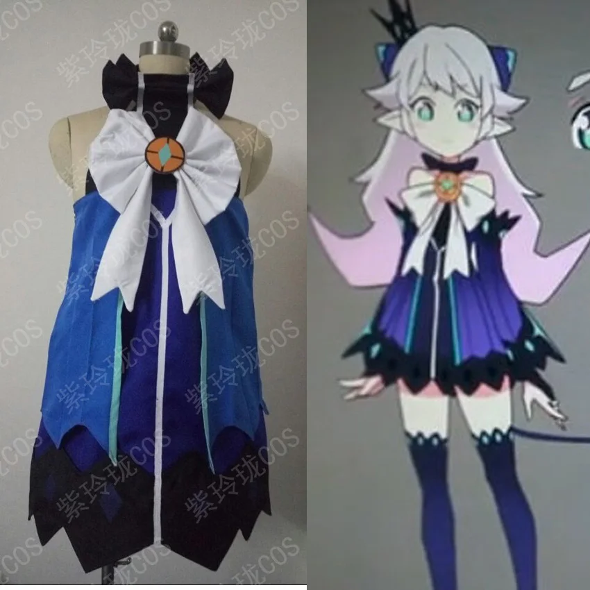 

Elsword Lu cosplay Costume Custom Made