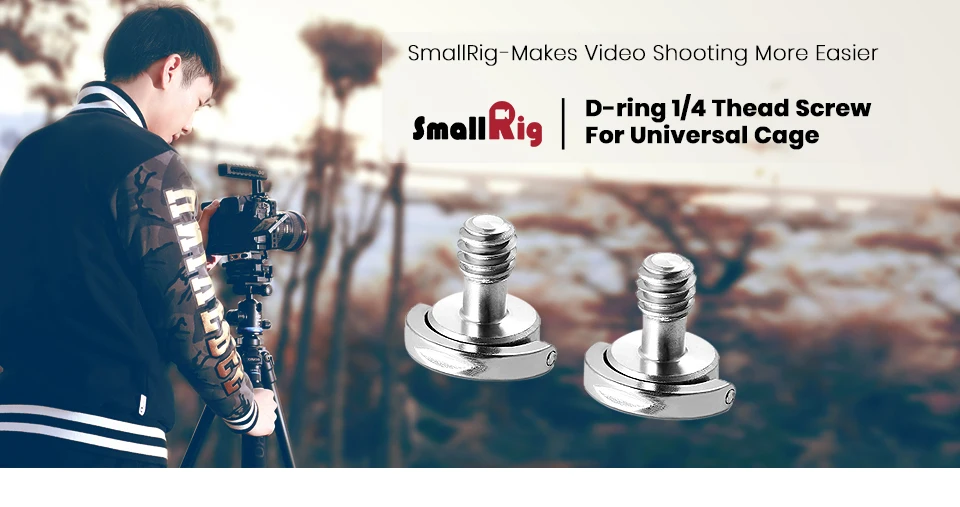 SmallRig D вал d-образное кольцо 1/4 дюймов головка винта камеры для DSLR камеры Rig-838