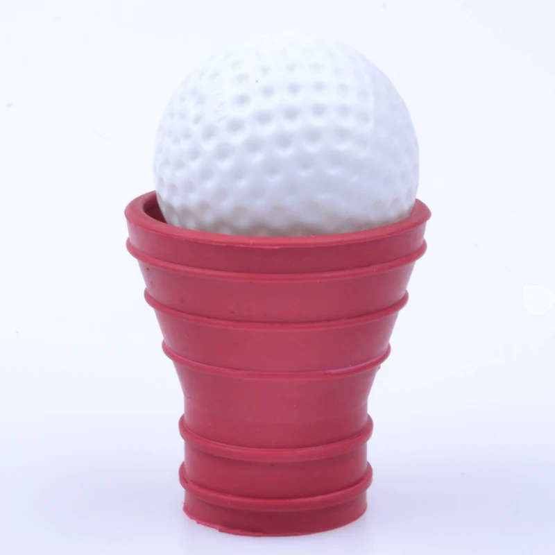 2pcs+Red Golf Ball Pick Up Picker Retriever Grabber Suction Cup For