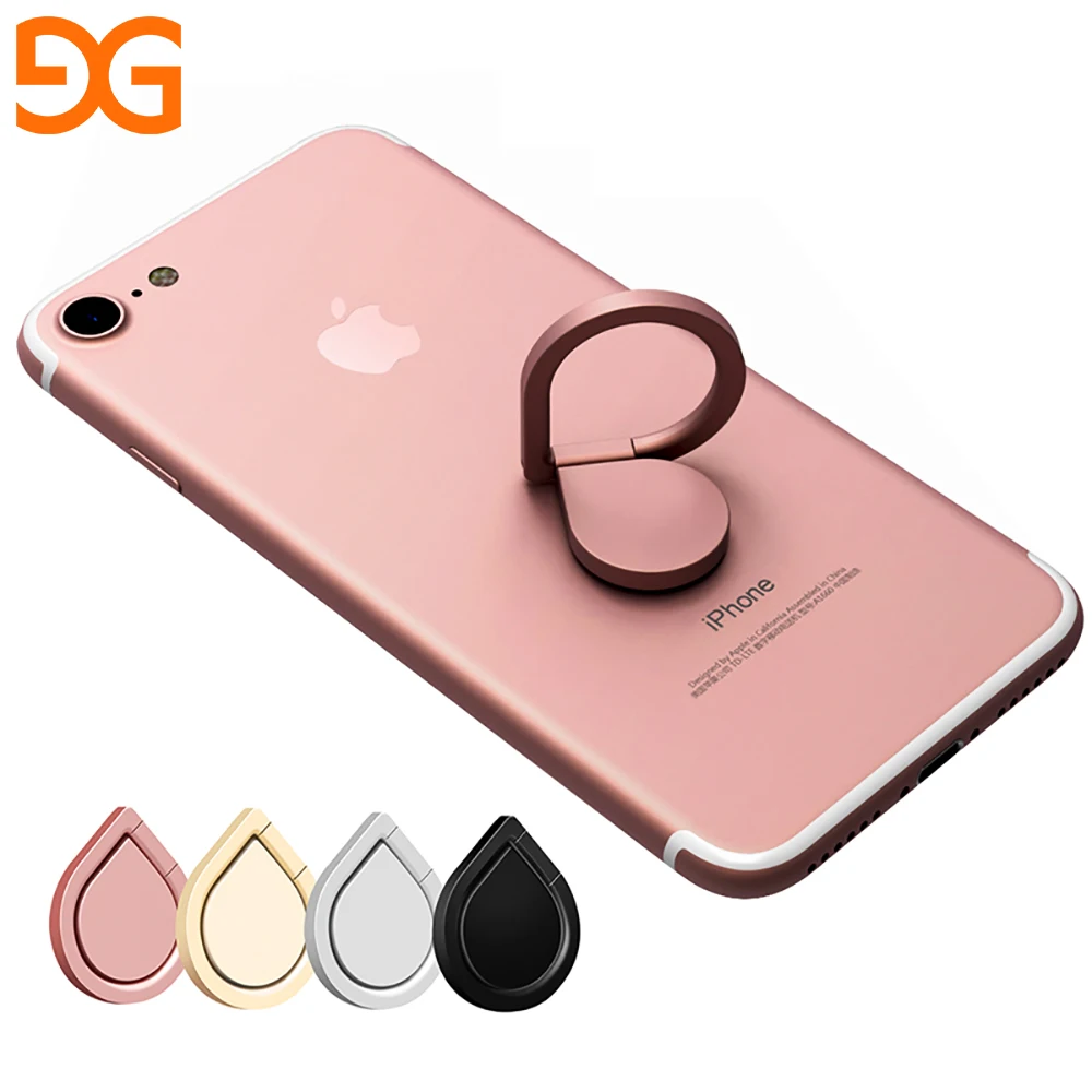 GUSGU Finger Ring Holder For iPhone 5 6 6s 7 8 7 Plus SE Phone Holder