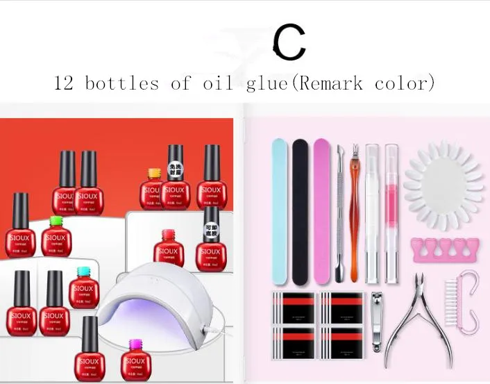 Гель-лак для ногтей, маникюрный костюм, акриловые кончики для дизайна ногтей, жидкий буфер, блеск, деко, инструменты, полный набор для женщин, аксессуары для украшения, инструменты