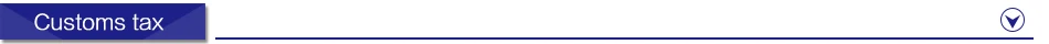 Customs tax