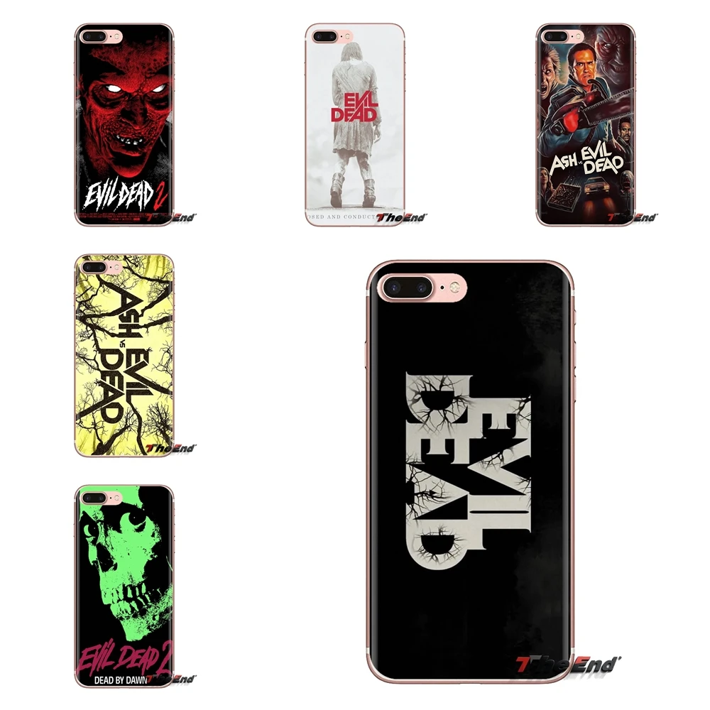 Злые мертвые зомби логотип для iPod Touch Apple iPhone 4 4S 5 5S SE 5C 6 6S 7 8 X XR XS Plus MAX прозрачный