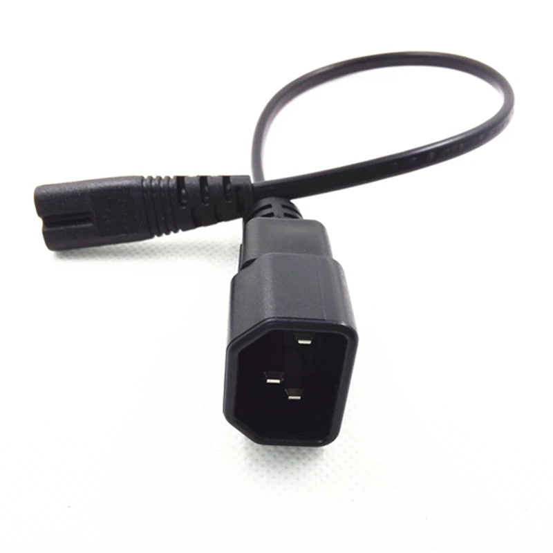 

IEC 320 C14 Male Plug to IEC C7 Female short AC Power cable cord IEC320 20CM For LED display ,Printer ,Rice cooker computer