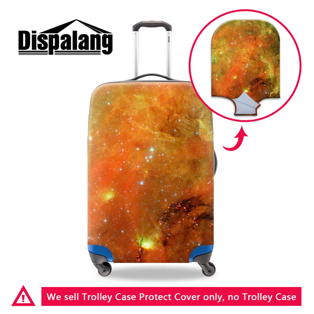 Dispalang чемодан защитная крышка Вселенной Galaxy дорожная сумка крышка Эластичный тележки для багажа чехол пыли дорожные аксессуары