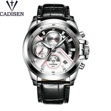 Watch Men Top Brand Luxury Military Army Sports Casual Waterproof Mens Watches Quartz Stainless Steel Wristwatch CADISEN 2019 Watch Men Top Brand Luxury Military Army Sports Casual Waterproof Mens Watches Quartz Stainless Steel Wristwatch CADISEN 2019
