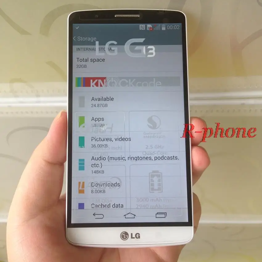 LG G3 F400 D855 мобильный телефон Android OS 4,4 13 МП 5," мобильные телефоны 4G селфи телефон Восстановленный