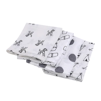 

Good Quality Muslin Cloth Cotton Towel Newborn Baby Swaddles Baby Blankets Double Layer Gauze Bath Towel Hold Wraps
