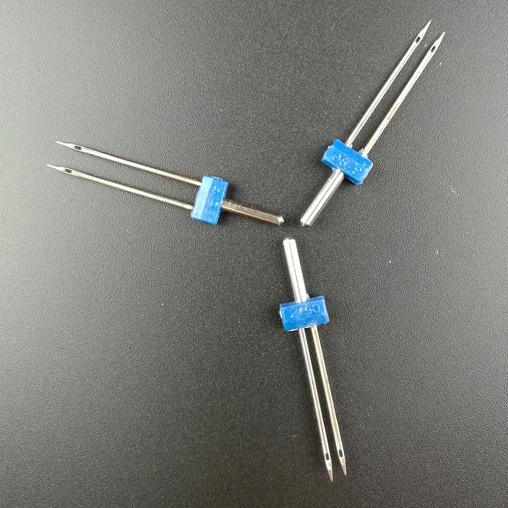Новое поступление Высокое качество 30 шт. прочные двойные иглы булавки швейная машина аксессуары Размер 2,0/90 3,0/90 4,0/90