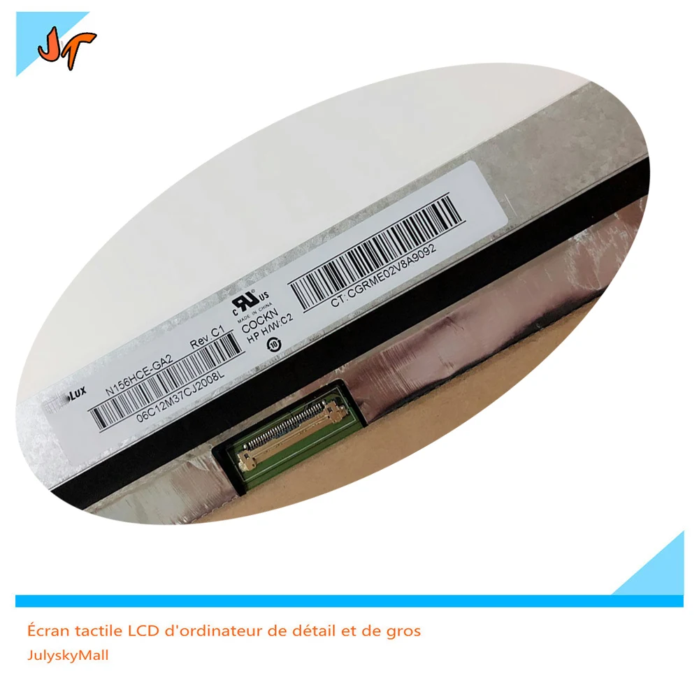 120 Гц 15," светодиодный ЖК-экран для ноутбука, точное обновление N156HCE-GA2 ips 1920x1080 FHD sRGB eDP 30 контактов, замена панели