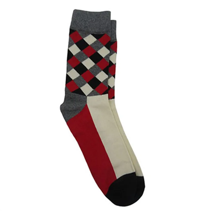 5 пара/лот, хлопковые мужские носки, бизнес Компрессионные носки, новинка, забавные, цветные, счастливые носки, мужские, размер 39-45 - Цвет: Черный