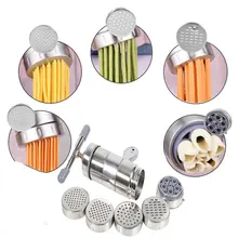 Ручная машина для пасты из нержавеющей стали, пресс для лапши, машина для резки фруктов, соковыжималка, кухонная посуда