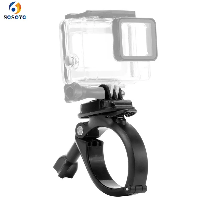 360 поворотный зажим, крепление на руль, фиксированное основание для GoPro Hero 7 6 5 4 Xiaomi Yi 4K Sjcam, аксессуары для спортивной экшн-камеры