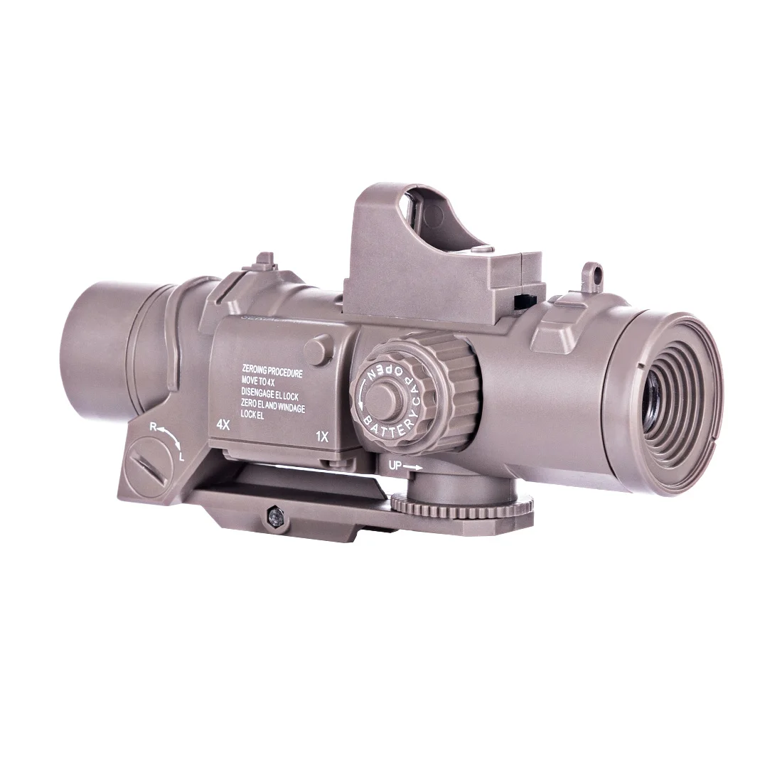 

Fast Switching Multiples 6x Scope Sight for 21mm Rail - Tan