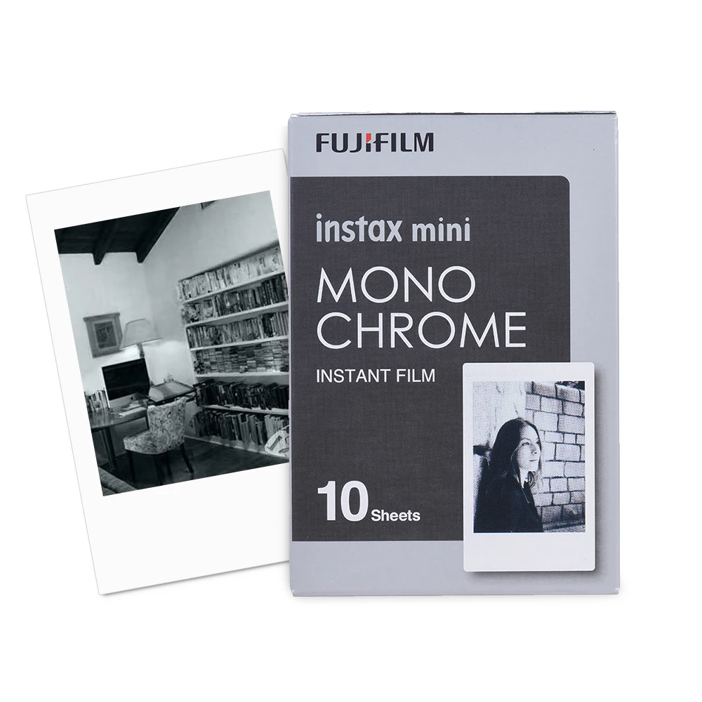 10 листов фотобумага Fujifilm Мини эскиз пленка мгновенная печать для Fuji Fujifilm Instax Mini7s/8/25/50 s/70/90 SP-1/SP-2 пленка - Цвет: Monochrome