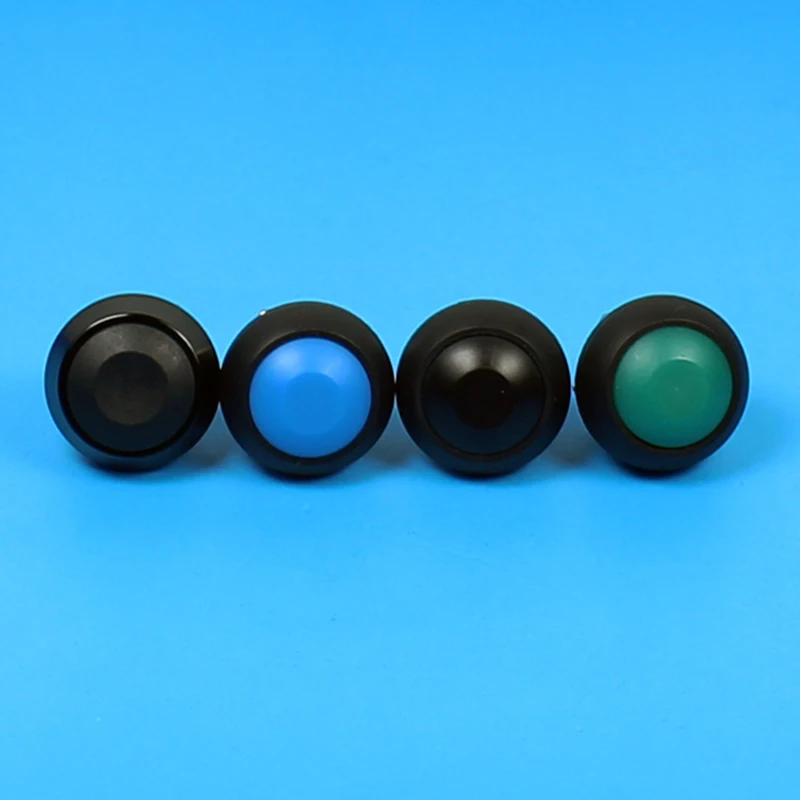 ABBEYCON 6 цветов маленький 12 мм купольный пластиковый мгновенный Контактный