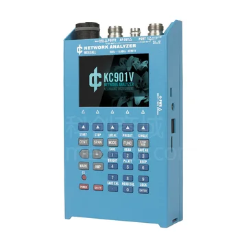 

KC901V Vector Network Analyser Antenna Feeder Tester Standing Wave Meter Spectrum Field Intensity Signal Source 9k-7G