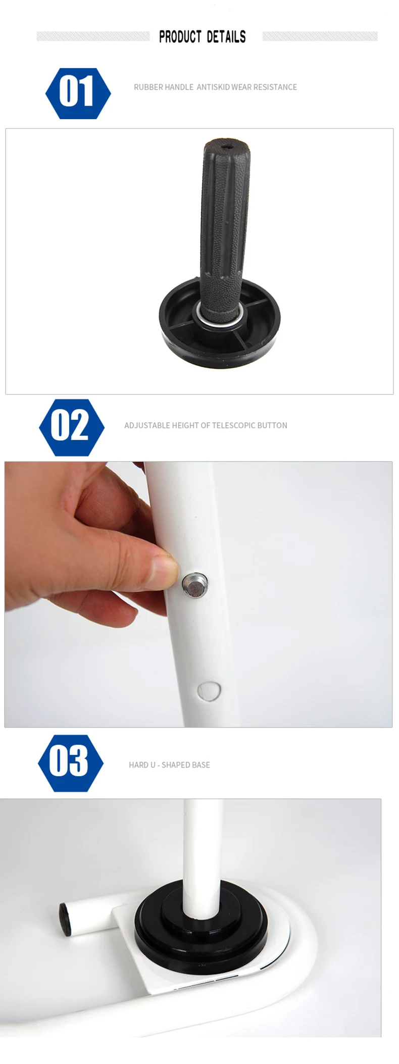 1PE Stretch Film,Handle Ring,Protection,Plastic,Metal,Support Wrap Puller,Industry,Manual,Baler Stretcher Winding Machine,Tool,Hand rest,30-50cm,76cm inner diameter (6)