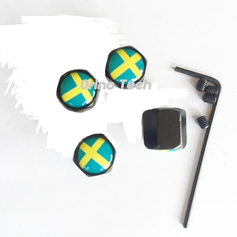 Sweden Flag Valve Cap-3