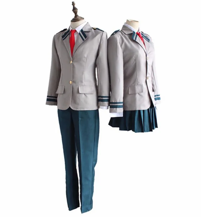 

Boku no Hero Academia AsuiTsuyu Yaoyorozu Momo School Uniform My Hero Academia OCHACO URARAKA Midoriya Izuku Cosplay Costume