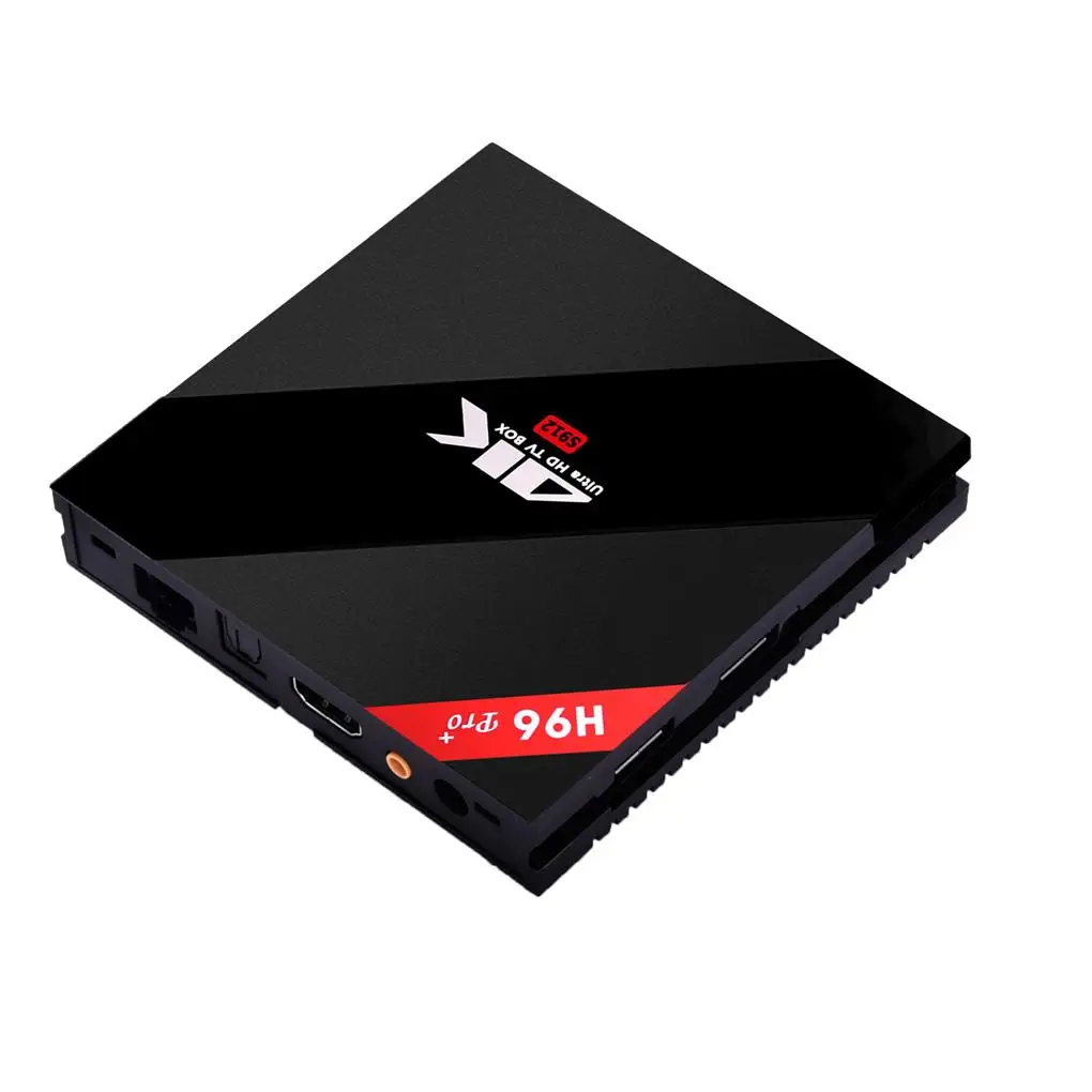 

H96 Pro Plus Android 7.1.2 TV Box Amlogic S912 Octa-Core 3G 32G 2.4G/5.8GHz Wifi TV Box Media Player