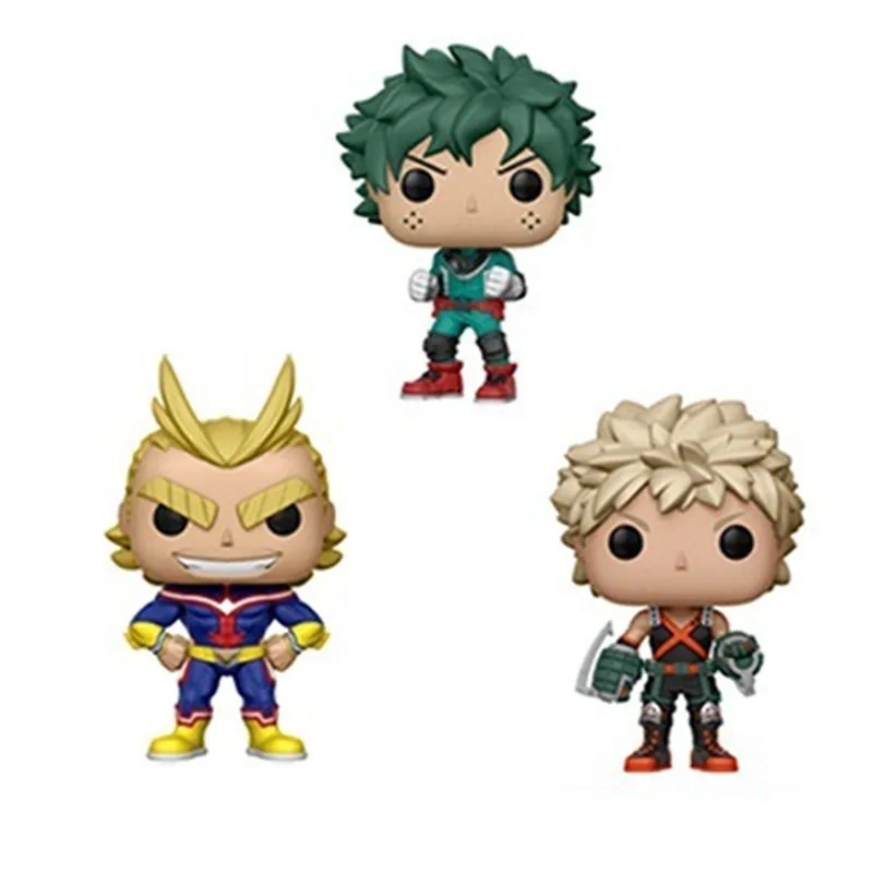 Кукла Midoriya Izuku Bakugou Katsuki All Might Action Figure My Hero Academia игрушка из ПВХ в розничной коробке 4