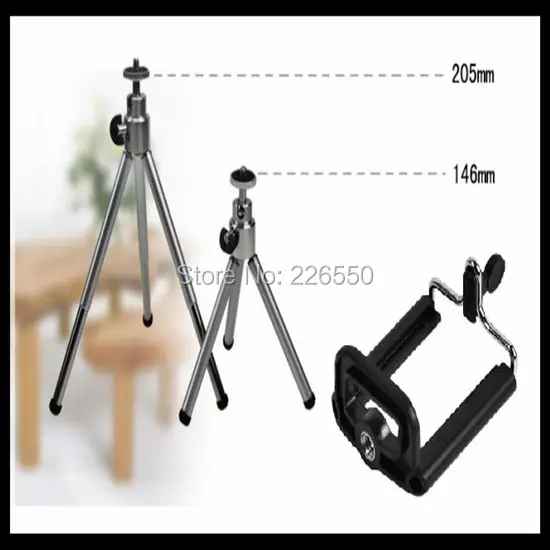 

1set =2pcs brand new Mini Tripod + Stand Holder for Mobile Cell Phone Camera Phone 4 4g 5 5G Samsung galaxy S2 S4 i9200 I9500