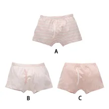 1 шт./лот трусы для мальчиков хлопок шорты-боксеры детские трусы-боксеры детское нижнее белье одежда для мальчиков 18 M-5 T