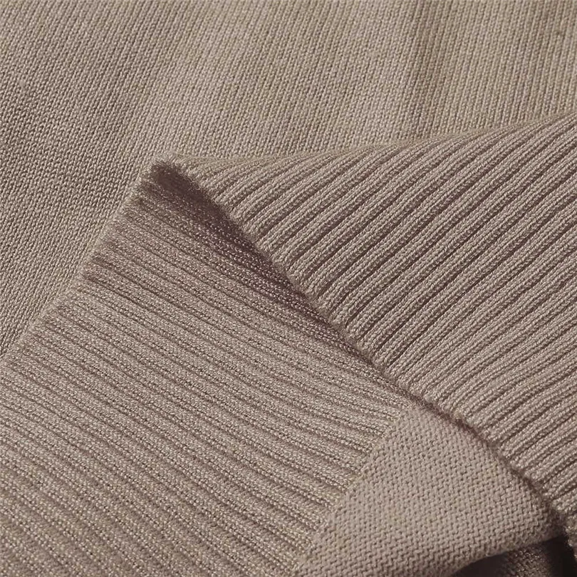 New Fashion Women Autumn Winter Batwing Sleeve Solid Knitted Casual Daily Sweater Brief Pullover Tops Blouse #4F09 (26)