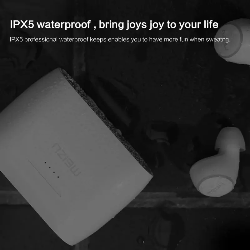 Meizu POP 2 TW50S Mini Bluetooth V5.0 наушники беспроводные IPX5 водонепроницаемые спортивные