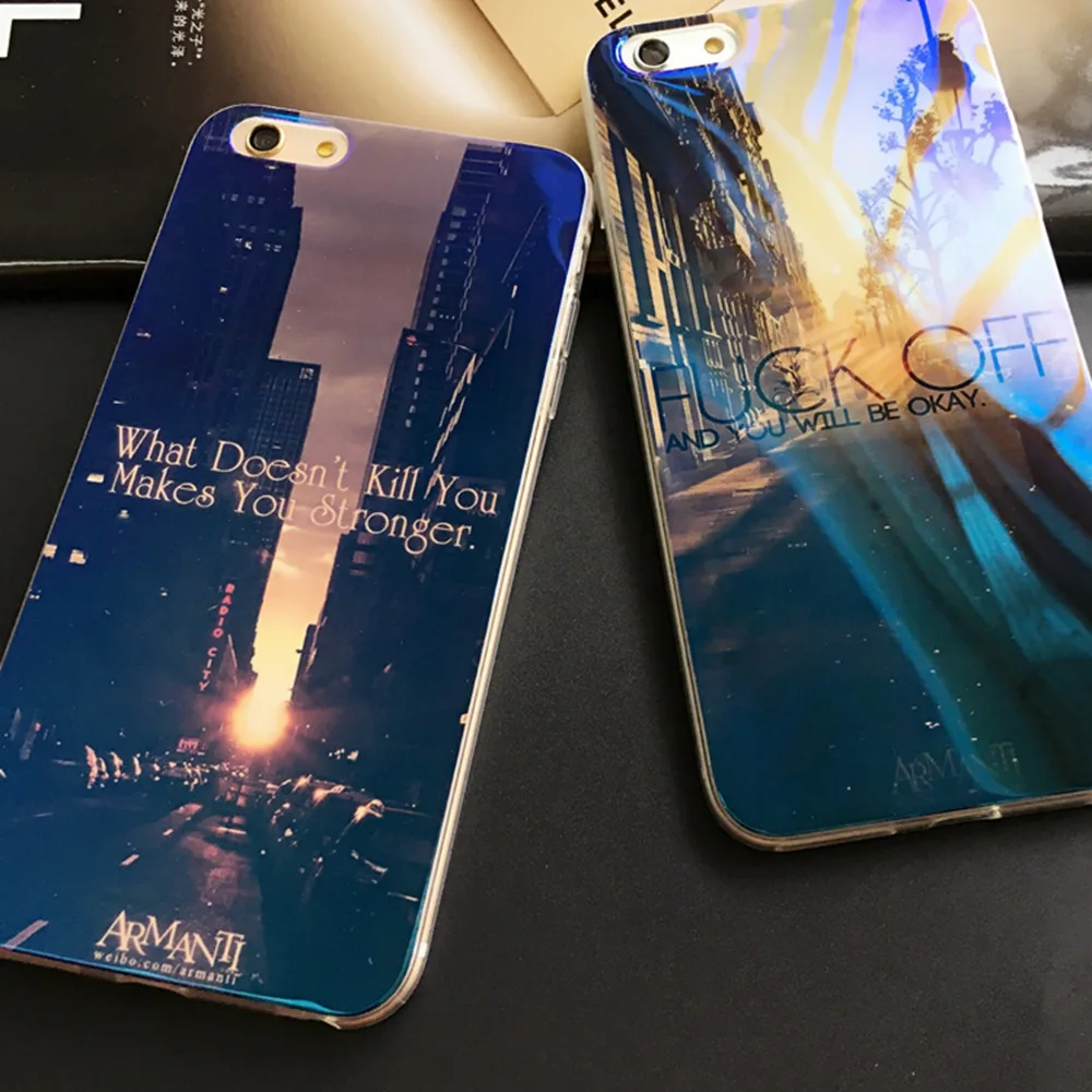 2018 Kisscase Мягкие TPU Блеск для iPhone 5 5S SE 7 6 S plus Blue Ray свет силиконовый чехол Plus на айфон