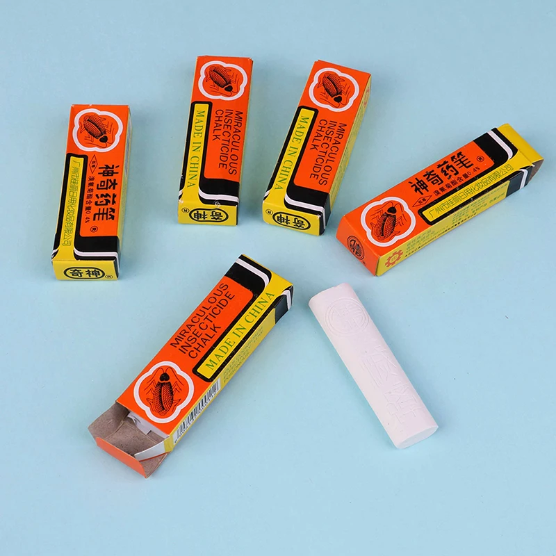 

1Pcs/ Pest Control Anti Cockroach Killing Bait Box Miraculous Insecticide Chalk Pest Cockroach Roaches Magic Pen
