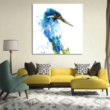 Kingfisher Limited Edition Animal Print Canvas Painting Print Living Room Home Decor Modern Wall Art Oil Painting Poster Picture huntingtower large print edition