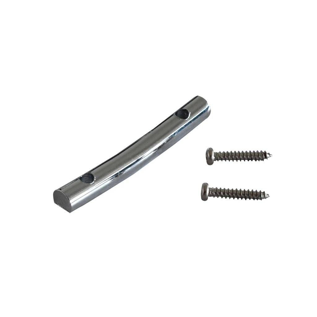 42mm String Retainer Bars Tension Bars  With Mounting screws For Electric Guitar Silver