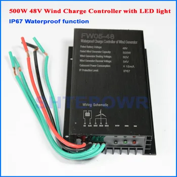 

Controller for wind generator system rated power 500W wind turbines apply 48V system work
