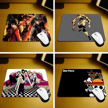 

One Piece Game New Small Size Computer desktop Mouse Pad Non-Skid Rubber Pad 220mmX180mmX2mm and 250mmx290mmx2mm Mouse Pads