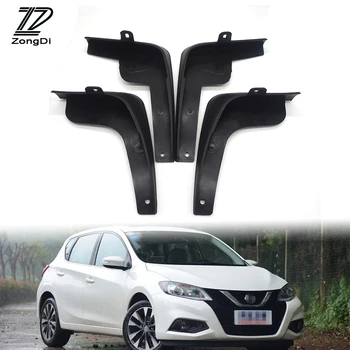 

ZD Car Front Rear Mudguards For 2007 2008 2009 2010 2011 Nissan Tiida Versa C11 Latio 2012 Hatchback Mudflap Accessories Fenders