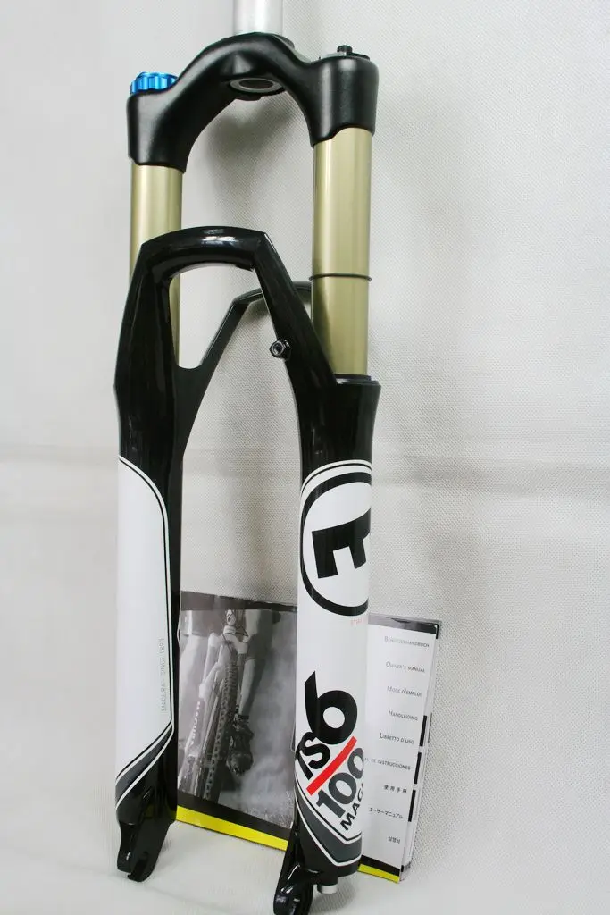 Magura MTB TS6 X100 пневматическая вилка ручная динамическая Блокировка 1-1/" подвесная вилка белый/черный