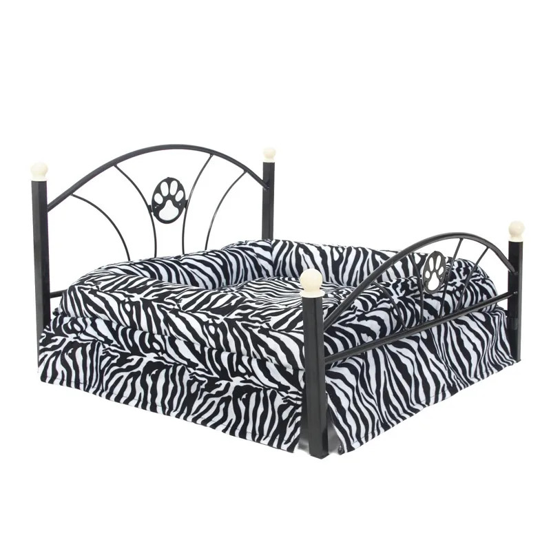 Роскошная кровать для питомцев, кошек, собак, питомников, щенков, съемная подушка, прочная, высокое качество, мягкая, теплая, домик для питомцев, местная - Цвет: Светло-серый