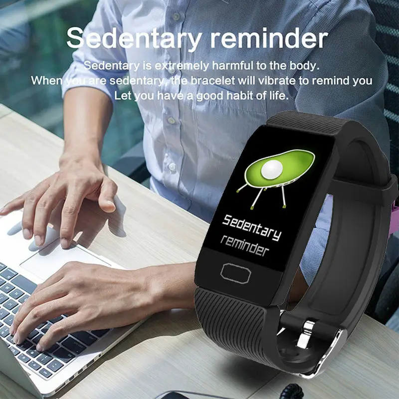  LIGE Sports Bracelet Heart Rate Blood Pressure Monitor Health Smart Watch IP67 Waterproof Fitness T - 4000107012721