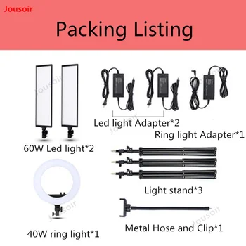

LED Ring lamp Lighting mesh red anchor lamp Beauty rejuvenation photography selfie mobile phone bracket light CD50 T03