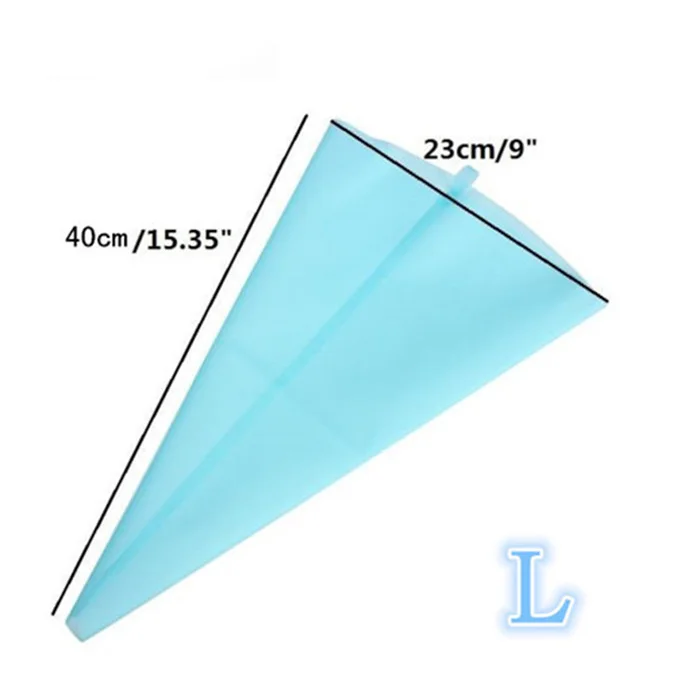 

Large Size Confectionery Equipment Silicone Reusable Icing Piping Pastry Bag for Cream Baking Decorating Tools for Cake Fondant