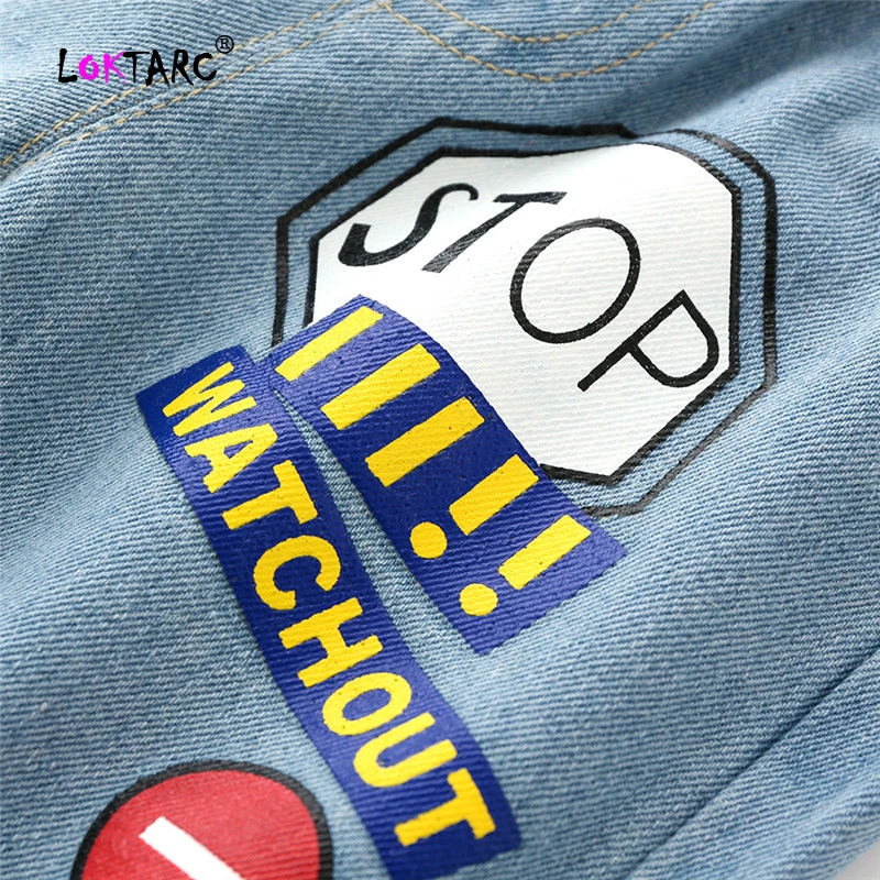 LOKTARC/шорты для маленьких мальчиков повседневные джинсовые шорты с эластичной