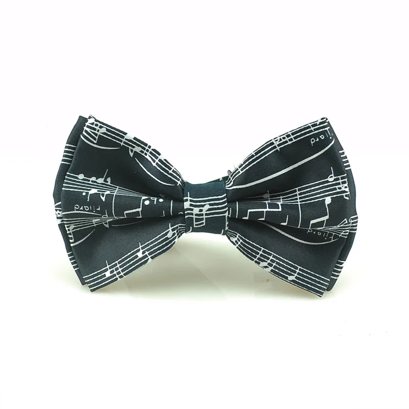 Модная новинка Женская Мужская Унисекс классическая бабочка для смокинга 4 дизайн звук спектров музыка Оценка микс Регулируемый Gravata бабочка галстук