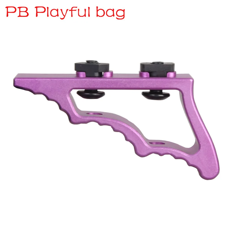 Outdoor-sports-model-toys-tactics-modified-CNC-oblique-triangle-grip-m-lok-system-before-grip-accessories